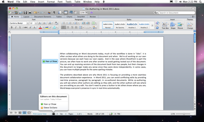 microsoft office 2011 for mac business